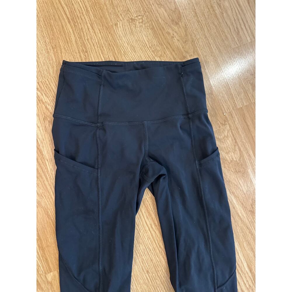 Lululemon Fast & Free 7/8 Tight II, Black, Size 0 - Picture 6 of 8